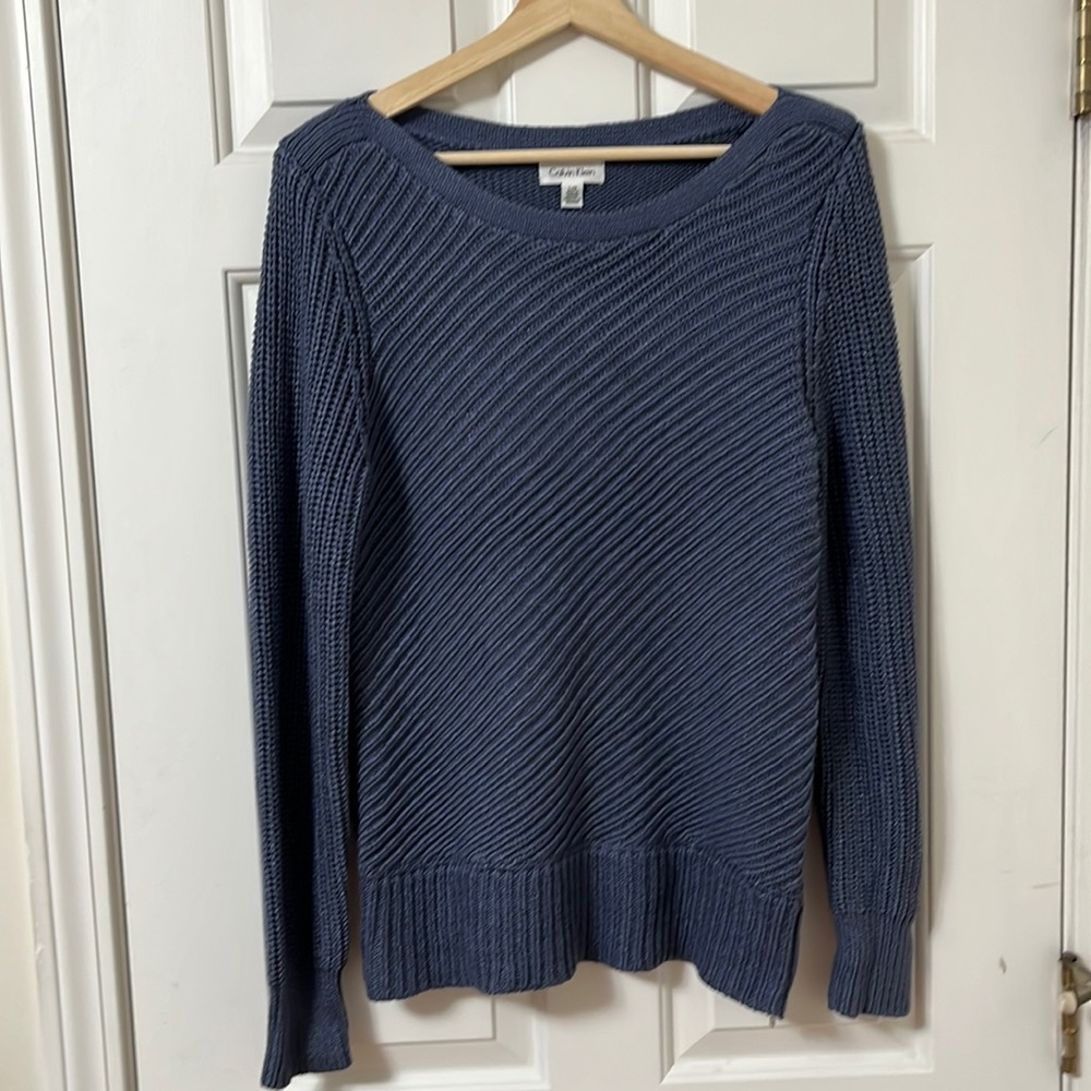 Calvin Klein blue sweater